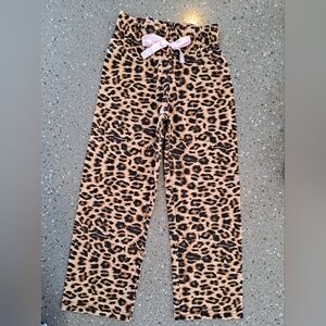 Sweet N Sassy Straight Leg Animal Print Sleeping Pants/lounge Pant 5/6